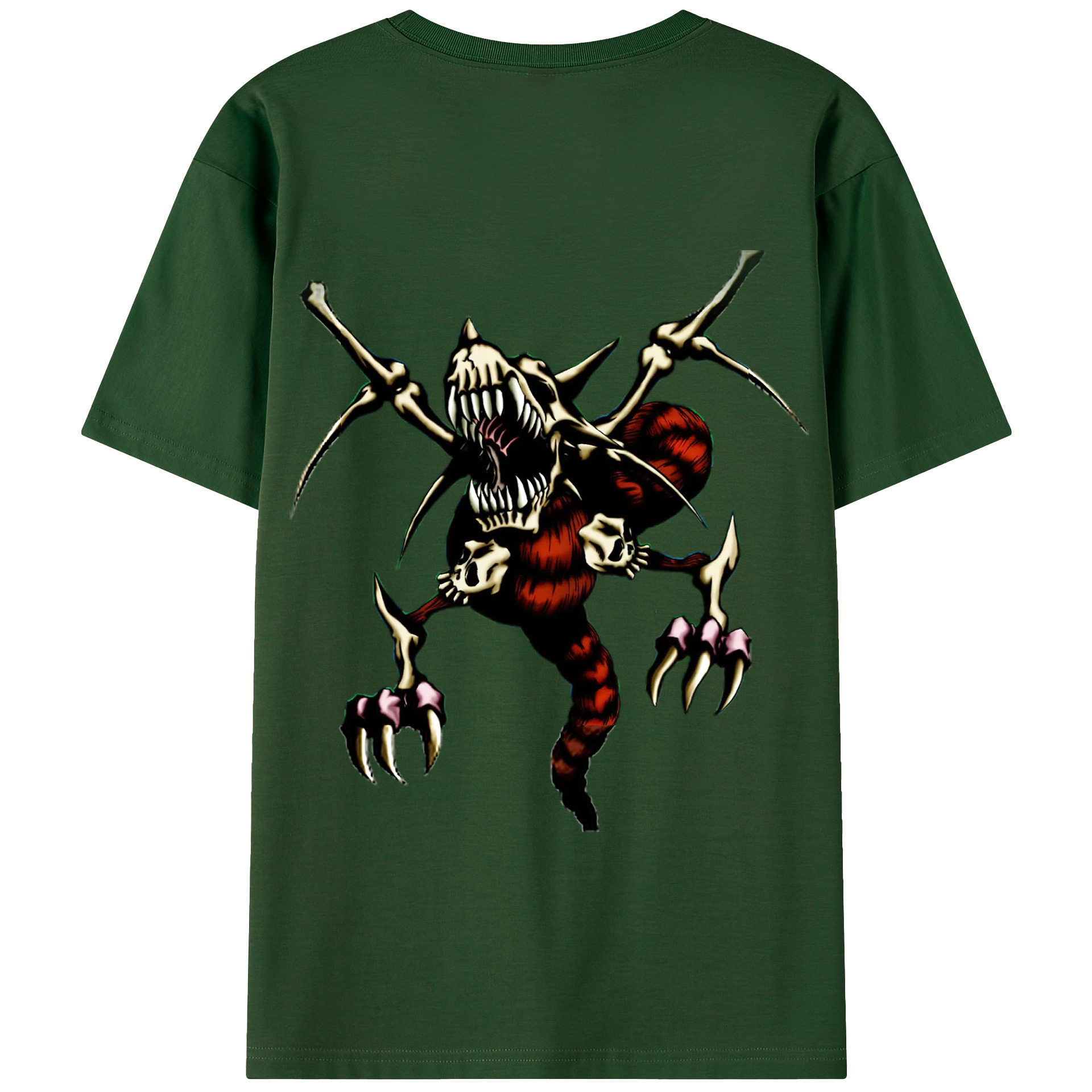 （画像用） 遊☆戯☆王 Yu-Gi-Oh! 綿100％半袖Tシャツ（背面プリント）